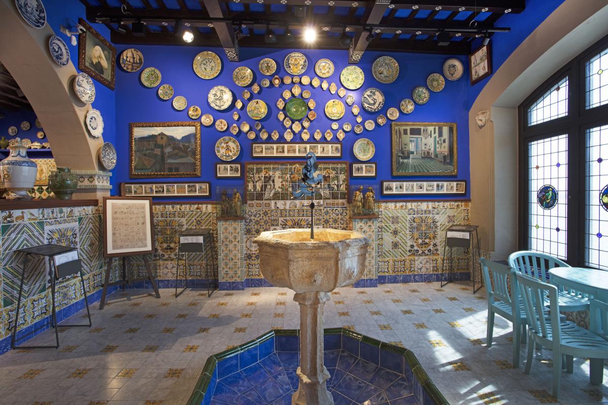 Sala museu cau ferrat de sitges